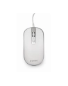 GEMBIRD MYSZ MUS-4B-06-WS OPTYCZNA 1200DPI USB BIAŁO-SREBRNA - nr 2