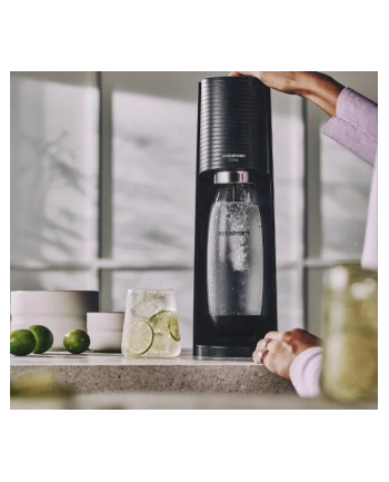 SodaStream Ekspres do wody Terra Czarny +2 butelki