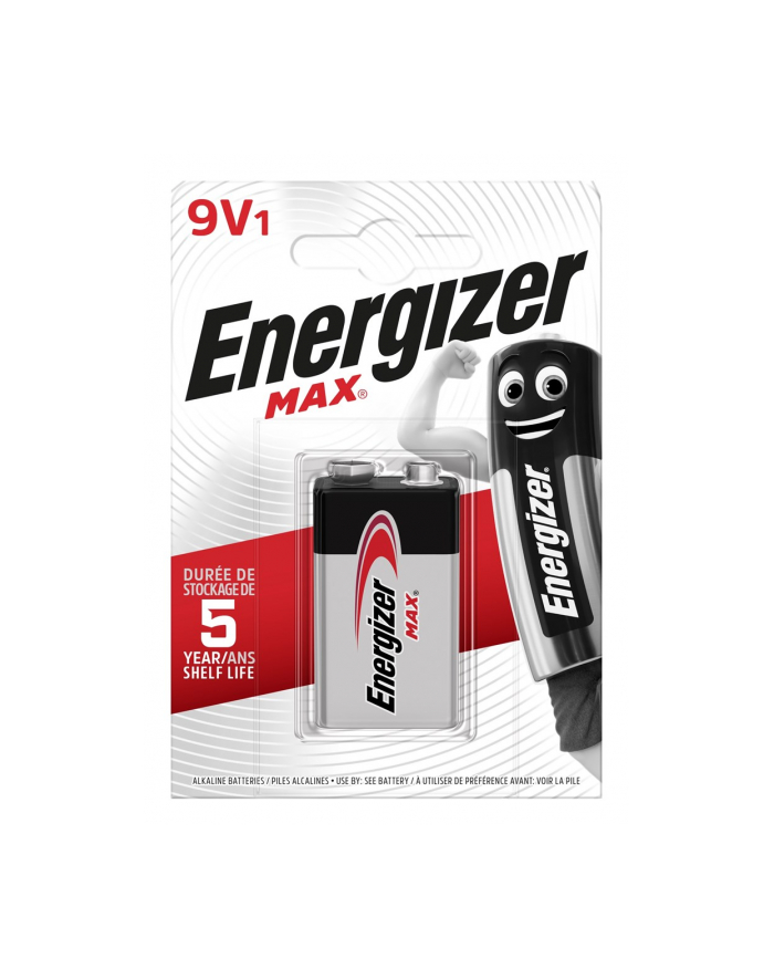 BATERIA ENERGIZER MAX 9V 6LR61 1 szt Opakowanie ECO główny