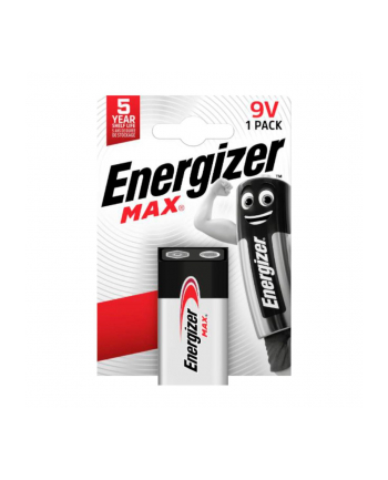 BATERIA ENERGIZER MAX 9V 6LR61 1 szt Opakowanie ECO