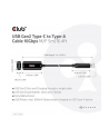 club 3d Club3D CAC-1536 USB GEN2 TYPE-C TO TYPE-A CABLE 10GBPS M/F 5M/164FT - nr 5
