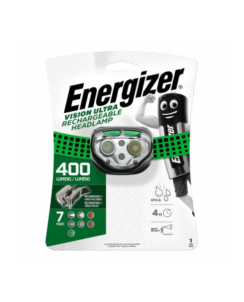 LATARKA ENERGIZER HEADLIGHT VISION ULTRA HEADLIGHT RECHARGEABLE 400 lm