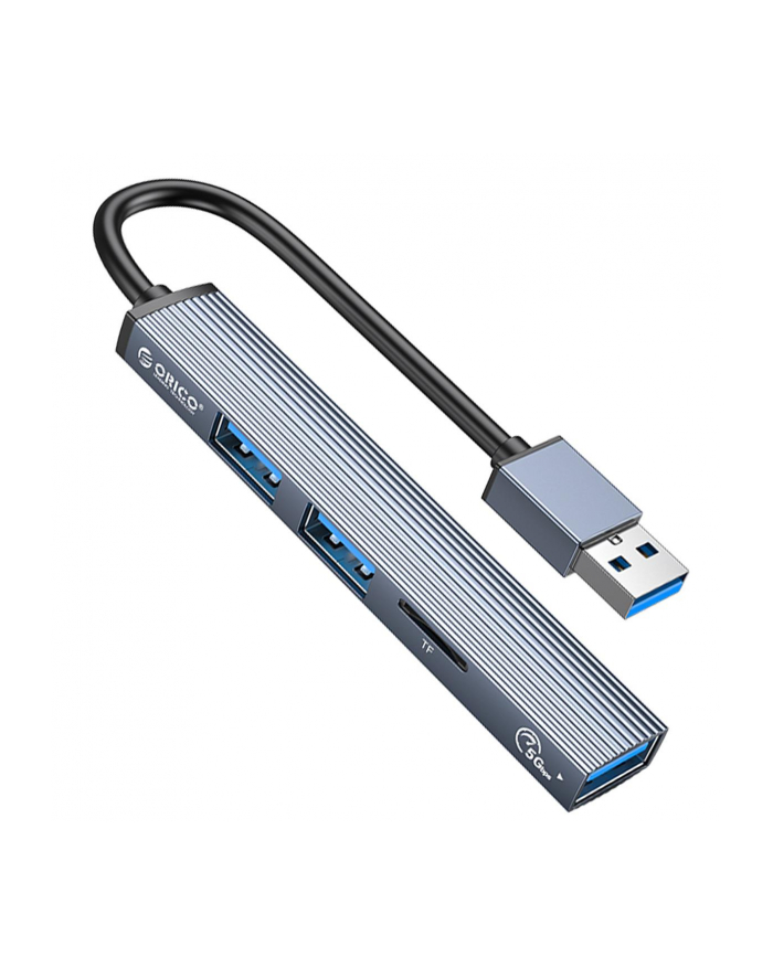 ORICO HUB USB-C 3X USB-A  MICROSD  5 GBPS  ALU główny