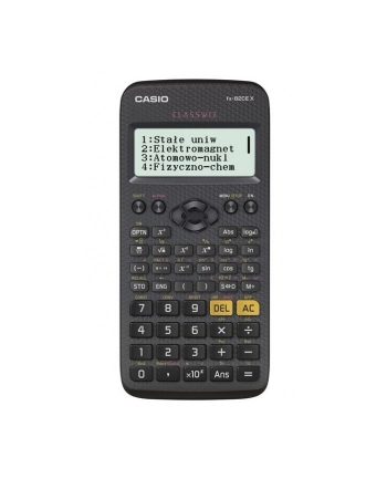 KALKULATOR NAUKOWY CASIO FX 82CEX CZARNY  12 CYFROWY WYŚWIETLACZ nr 1