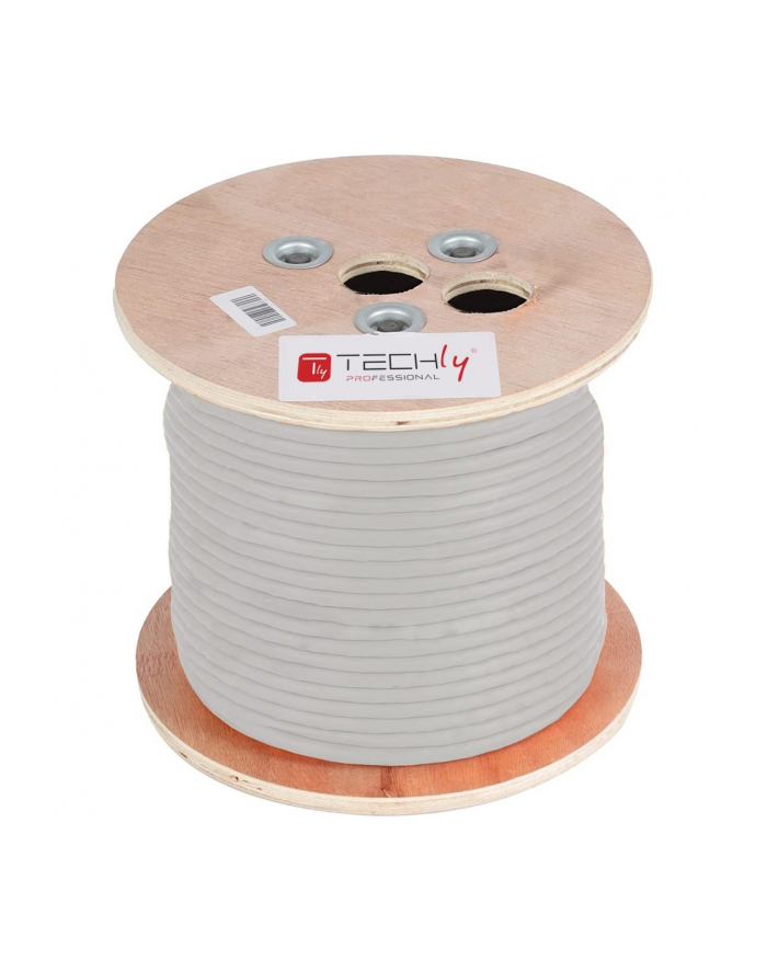 TECHLY KABEL SKRĘTKA KAT 6A S/FTP LINKA 305M PIMF główny