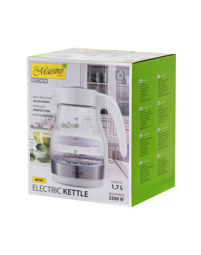 Czajnik elektryczny MR-061-WHITE MAESTRO główny
