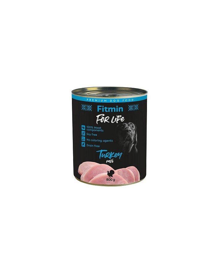 FITMIN For Life dog konserwa turkey 800g główny