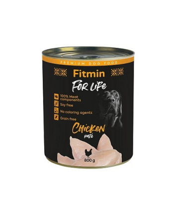 FITMIN For Life dog konserwa chicken 800g