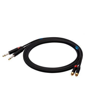 sound station quality (ssq) SSQ RCAJM1 - kabel 1 metrowy 2xRCA- 2x JACK MONO 6 3mm