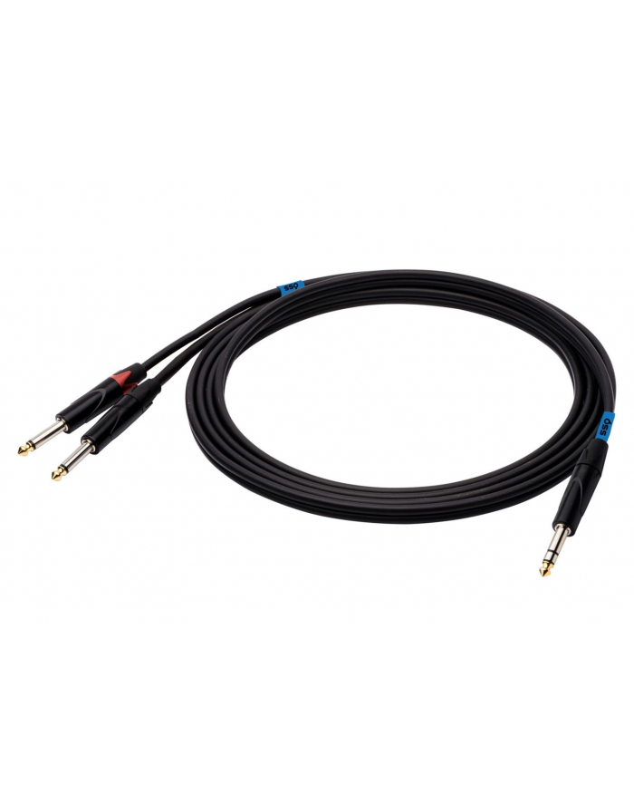 sound station quality (ssq) SSQ JSJM2 - kabel Jack stereo - 2x Jack Mono 2 metrowy główny