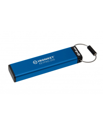 KINGSTON 64GB IronKey Keypad 200 FIPS 140-3 Lvl 3 Pending AES-256 Encrypted