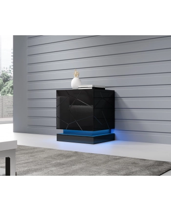 cama meble Oświetlenie szafka nocna QIU 2szt niebieskie nr 1