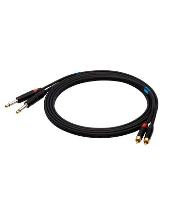 sound station quality (ssq) SSQ RCAJM1 - kabel 1 metrowy 2xRCA- 2x JACK MONO 6 3mm nr 1