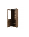 cama meble Witryna NORD 60x38x182 5 dąb wotan/antracyt - nr 6