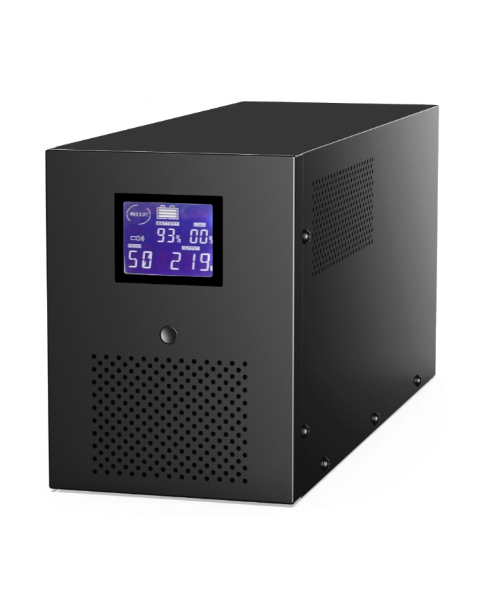 ENERGENIE (by Gembird) Zasilacz UPS 3000VA Line-in 1xC14 3xC13 2xShuko USB RJ45 główny