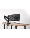 digitus Ramię biurkowe podwójne z zaciskiem, 2xLCD, max. 35', max. obciążenie 2x15kg, ze sprężyną gazową - nr 67