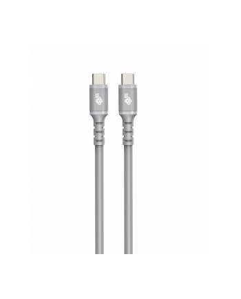 tb Kabel USB C - USB C 1m silikonowy szary