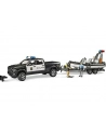 ata Dodge RAM 2500 Policujny Pikap z łodzią na lawecie i modułami 02507 - nr 10
