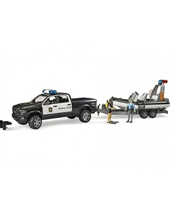 ata Dodge RAM 2500 Policujny Pikap z łodzią na lawecie i modułami 02507 nr 2