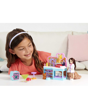 Barbie Chelsea Weterynarz + lalka HGT12 p4 MATTEL
