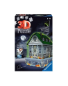 Puzzle 3D 216el Nawiedzony dom świecący w ciemności 112548 Ravensburger - nr 1