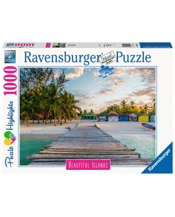 Puzzle 1000el Malediwy 169122 Ravensburger nr 2