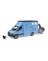 Mercedes Sprinter do przewozu koni z figurką konia 02674 BRUD-ER - nr 10
