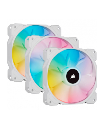 corsair Wentylatory SP120 RGB Elite 120mm 3-Pack białe