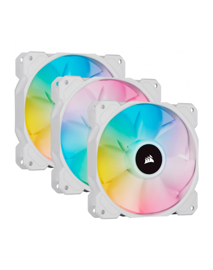 corsair Wentylatory SP120 RGB Elite 120mm 3-Pack białe główny