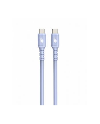 tb Kabel USB C - USB C 1m silikonowy fioletowy