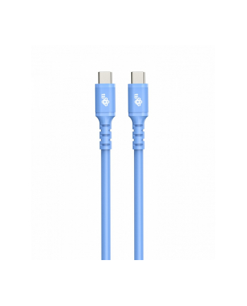 tb Kabel USB C - USB C 1m silikonowy niebieski