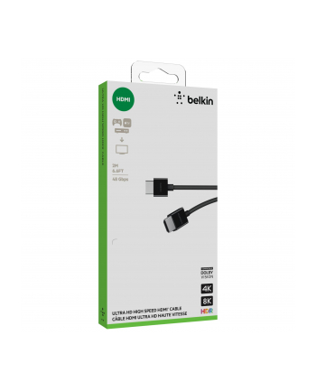 belkin Kabel Ultra HD 4K/8K HDMI 2.1 2m czarny