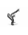 digitus Ramię biurkowe podwójne z zaciskiem, 2xLCD, max. 35', max. obciążenie 2x15kg, ze sprężyną gazową - nr 77