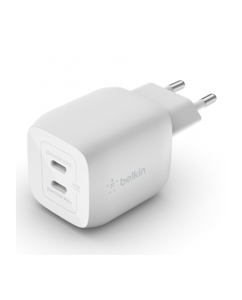 belkin Podwójna ładowarka ścienna USB-C GaN z PPS 45 W