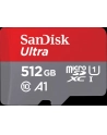 sandisk Karta Ultra microSDXC 512GB 150MB/s A1 + Adapter SD - nr 23