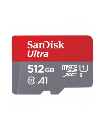 sandisk Karta Ultra microSDXC 512GB 150MB/s A1 + Adapter SD nr 1