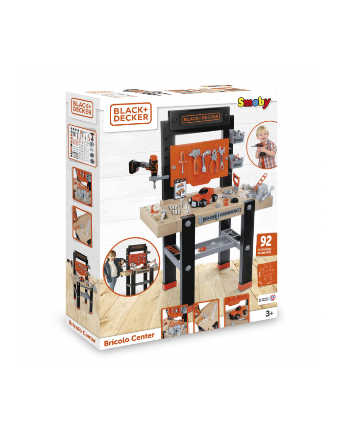 Warsztat Black+Decker Bricolo Center SMOBY główny