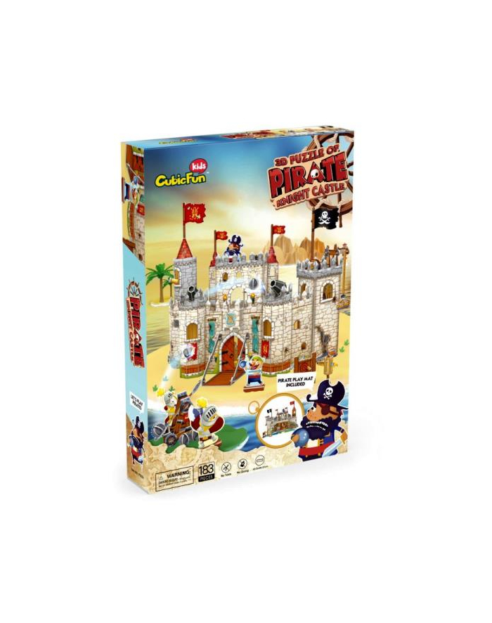 dante Puzzle 3D Zamek Piratów P833 Cubic Fun główny