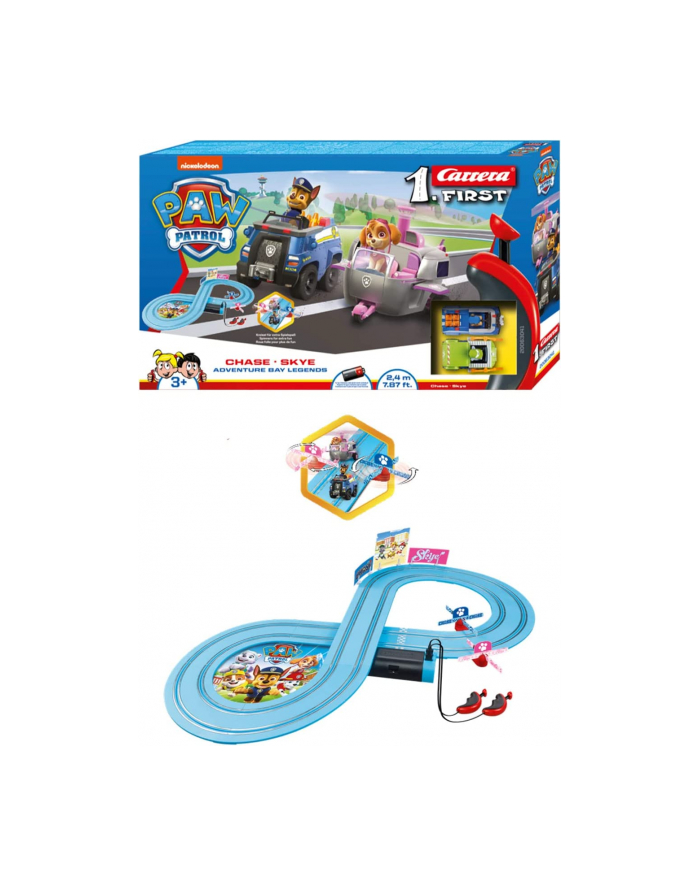 carrera toys Tor First PAW PATROL Adventure Bay Legends 2,4m 63041 Carrera główny