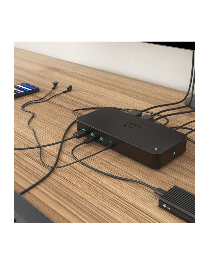 dicota Stacja dokująca USB-C 12-in-1 5K HDMI/DP PD 100W główny