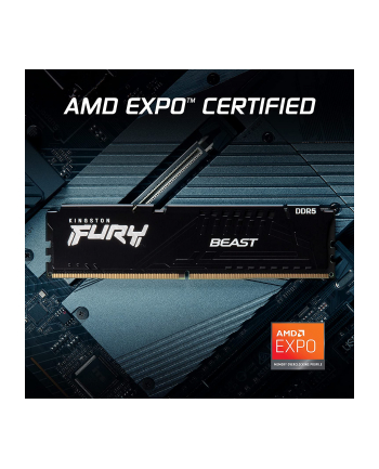 kingston Pamięć DDR5 Fury Beast Black  32GB(2*16GB)/5200  CL36 nr 2