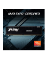 kingston Pamięć DDR5 Fury Beast Black  16GB(1*16GB)/5600  CL36 - nr 25