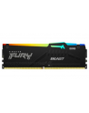 kingston Pamięć DDR5 Fury Beast Black RGB  16GB(1*16GB)/5600  CL36 - nr 1