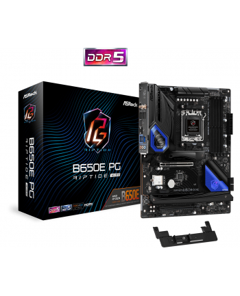 asrock Płyta główna B650E PG Riptide WiFi AM5 4DDR5 HDMI M.2  EATX