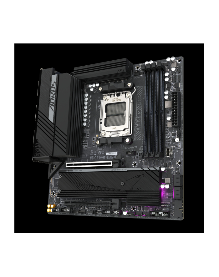 gigabyte Płyta główna B650M AORUS ELITE AX AM5 4DDR5 HDMI/DP mATX główny