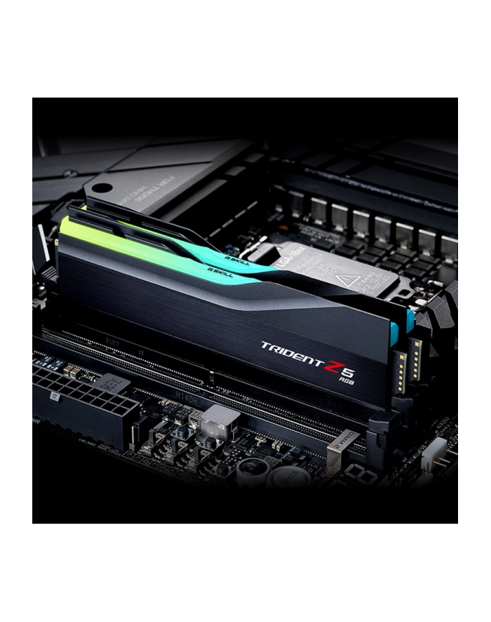 g.skill Pamięć PC - DDR5 64GB (2x32GB) Trident Z5 RGB 6000MHz CL32 XMP3 Czarna główny