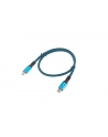 lanberg Kabel USB-C M/M USB4 0.5m 100W 8K 60HZ czarno-niebieski - nr 18