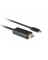 lanberg Kabel USB-C(M)->Displayport(M) 0.5M 4K 60HZ czarny - nr 10