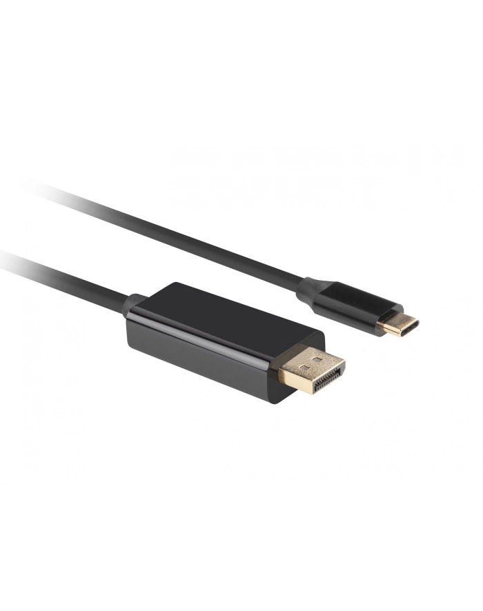 lanberg Kabel USB-C(M)->Displayport(M) 0.5M 4K 60HZ czarny główny