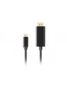 lanberg Kabel USB-C (M)->Displayport 3M 4K 60HZ czarny - nr 12